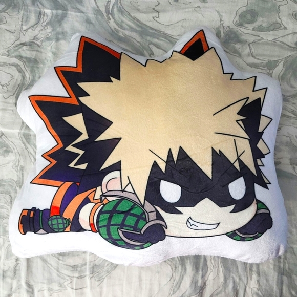 NEW! Bakugou Katsuki from My Hero Academia 14" Plush Pillow - Picture 3 of 5